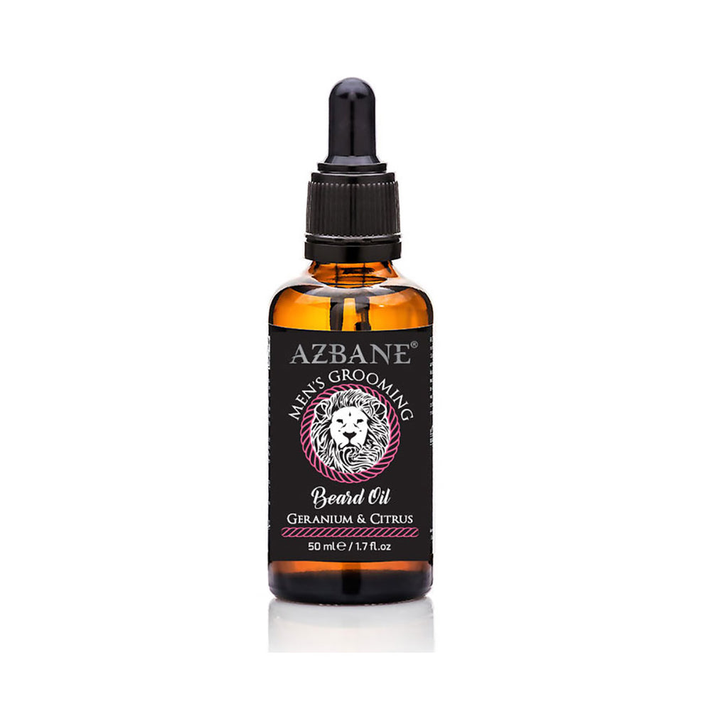 Azbane Geranium and Citrus Beard Oil