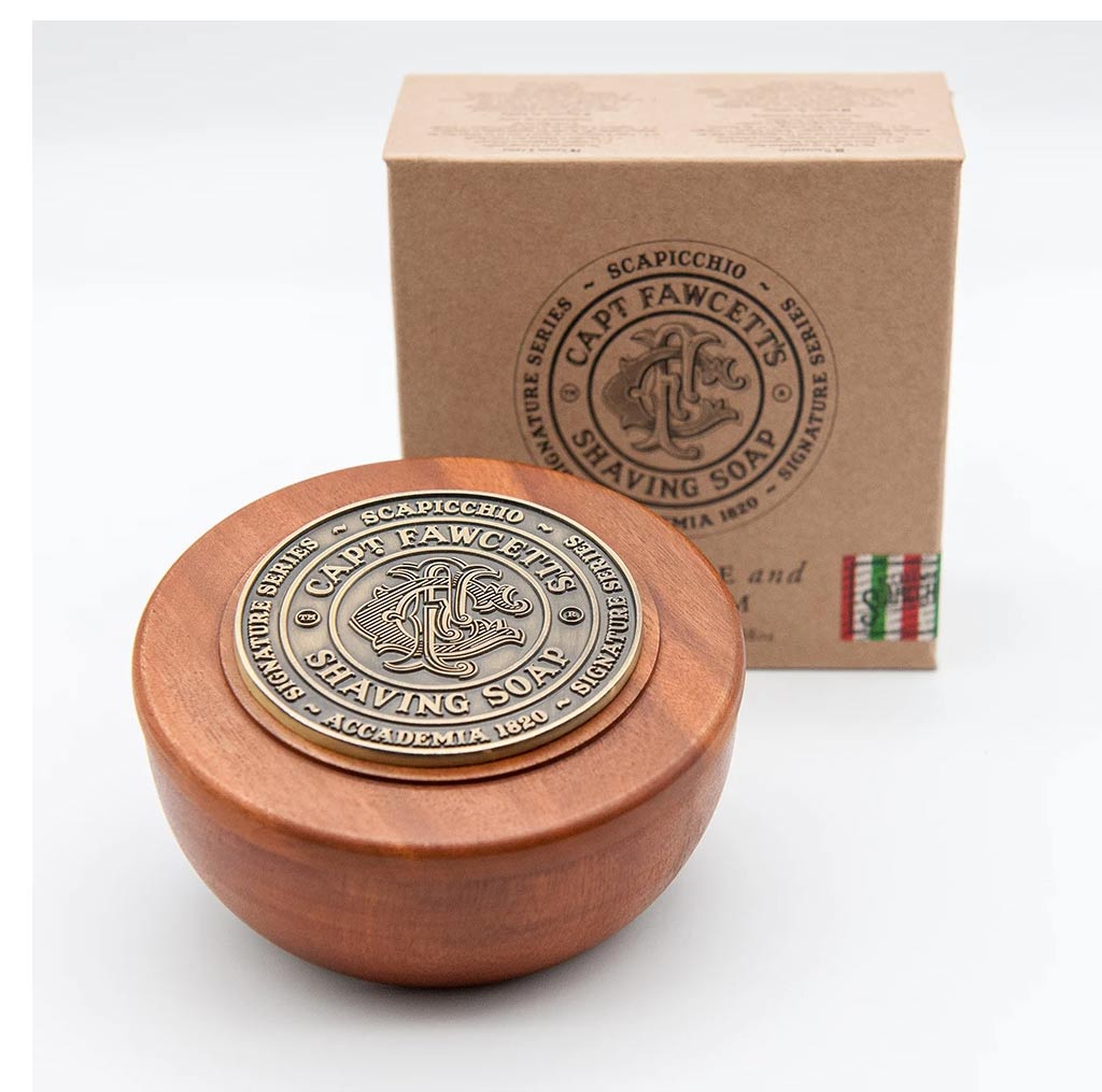 Scapicchio's Fig Olive and Bay Rum Shaving Soap