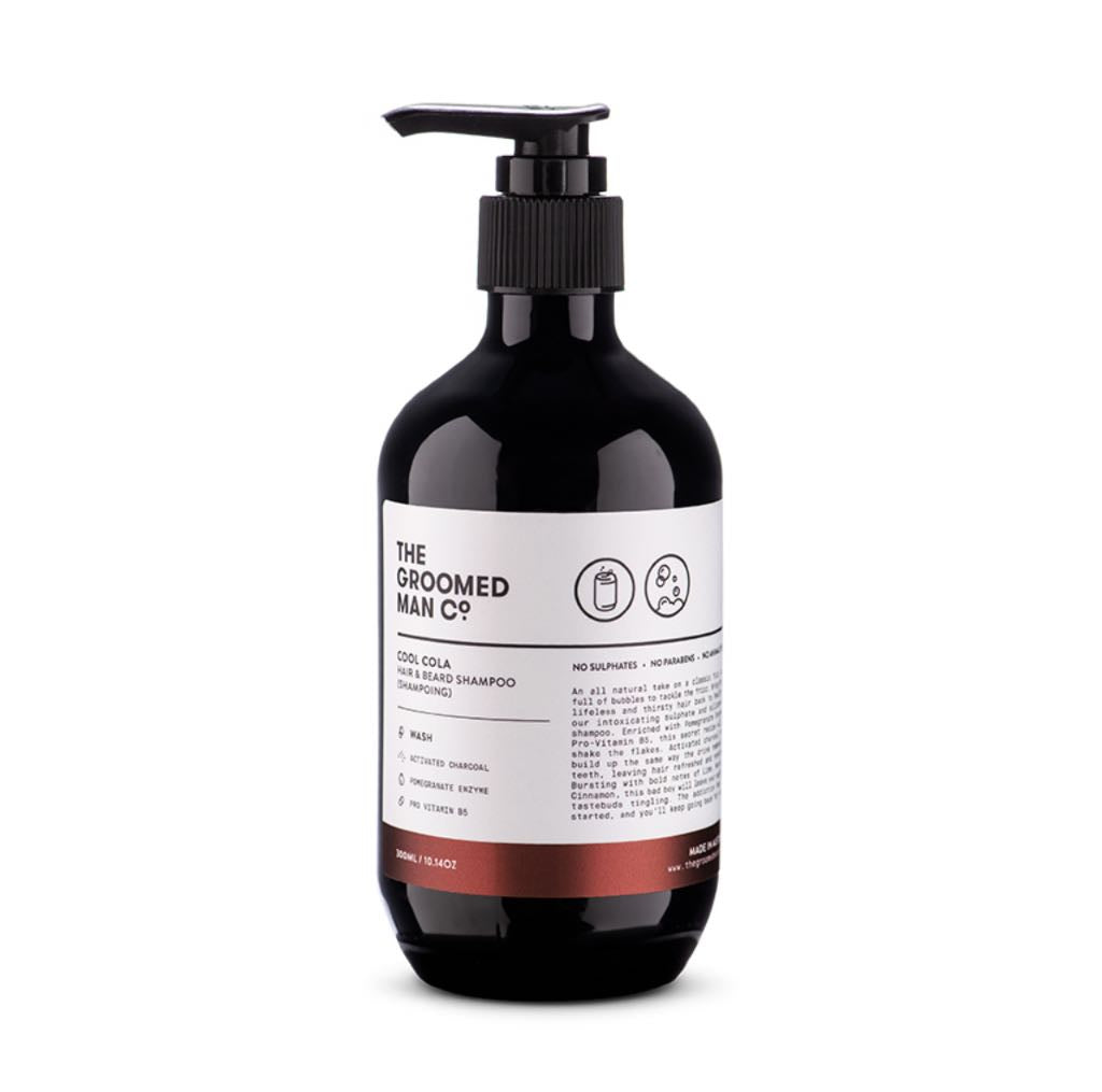 The Groomed Man Co, Cool Cola Beard & Hair Shampoo
