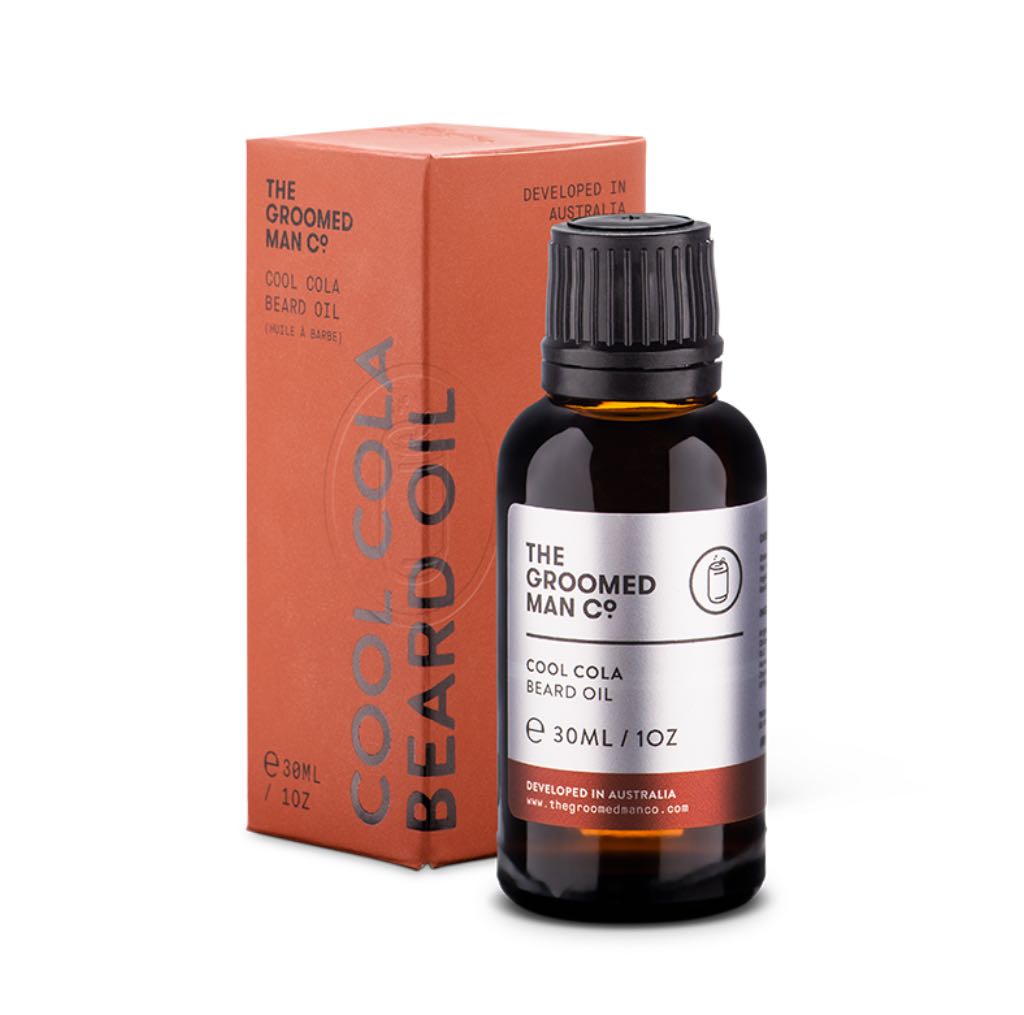 The Groomed Man Co Cool Cola Beard Oil