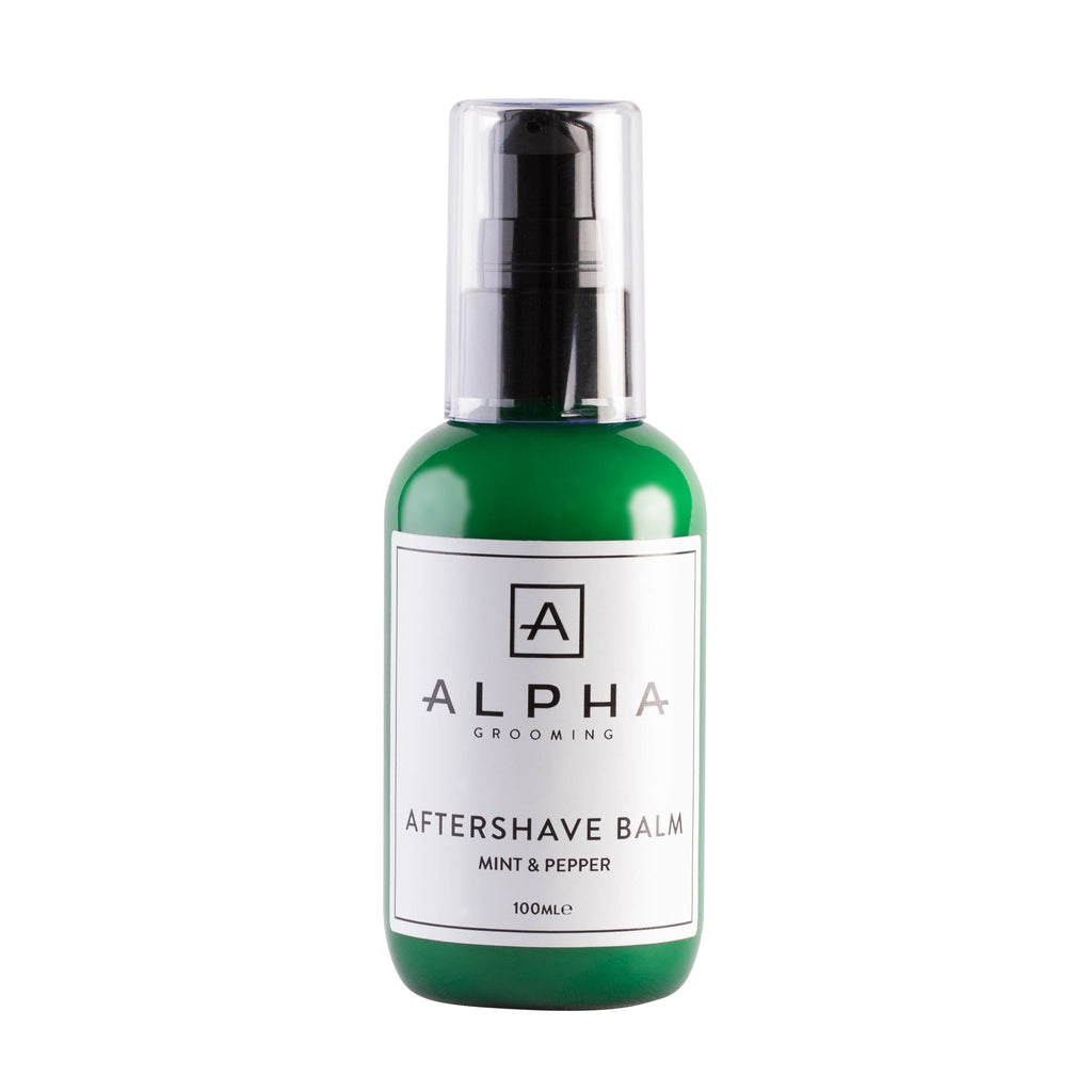 Alpha Grooming Mint and Pepper Aftershave Balm