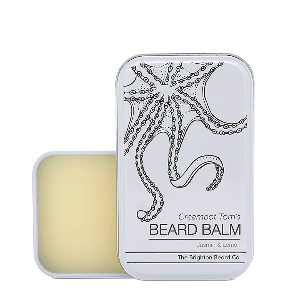 The Brighton Beard Company Creampot Tom's Jasmin & Lemon Beard Balm