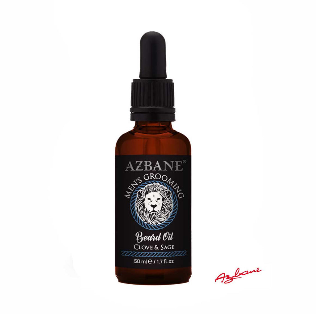 Azbane Clove and Sage Moroccan Argan Beard Oil 