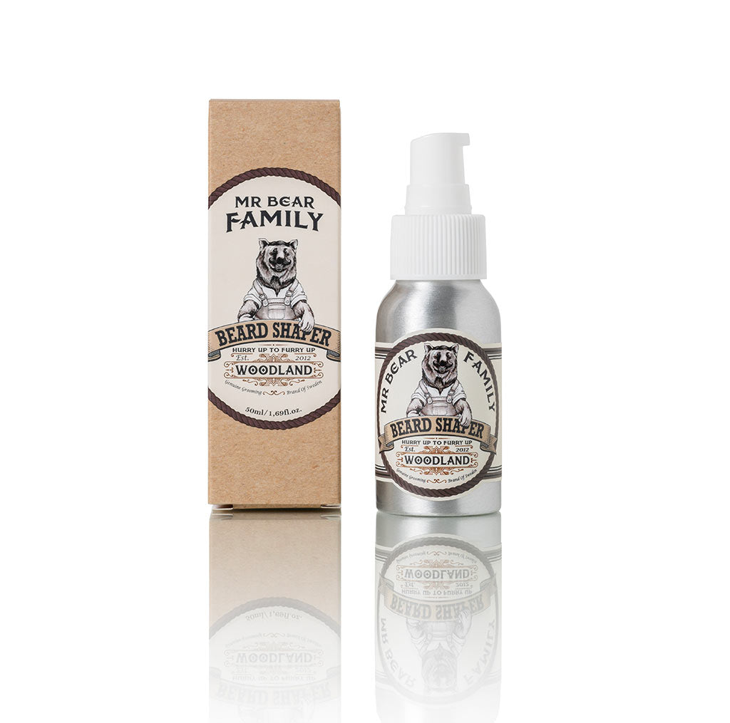 Mr Bear Family Beard Shaper Woodland