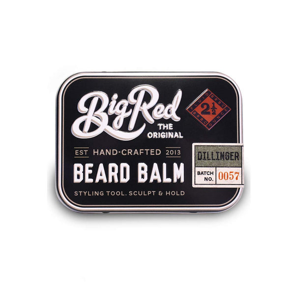 Big red Dillinger Beard Balm