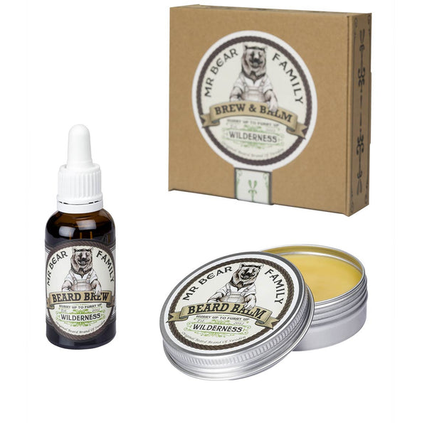 Mr Bear Family Special Kit Brew and Balm Wilderness