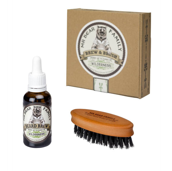 Mr Bear Family Special Kit Brew and Brush