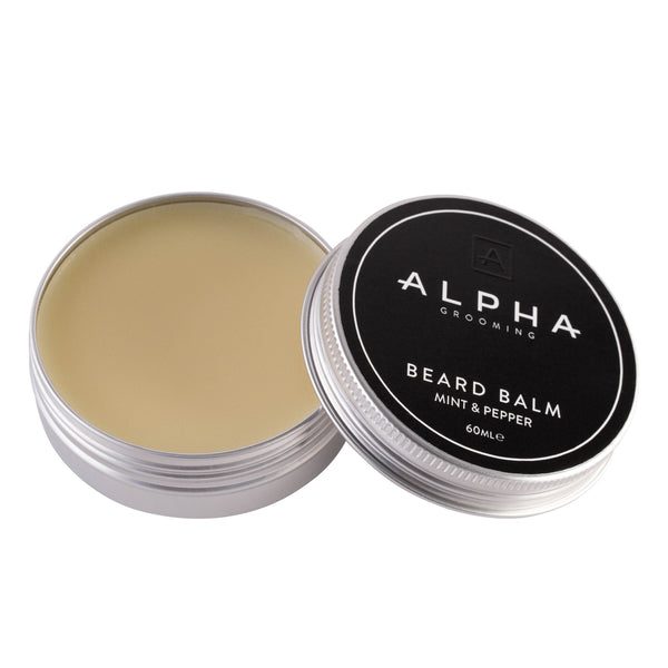 Alpha Grooming Mint and Pepper Beard Balm