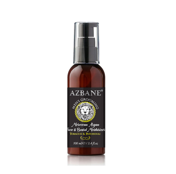 Azbane Face and Beard Moisturiser Tobacco and Patchouli