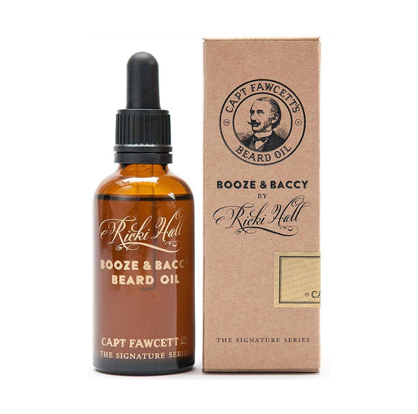 Captain Fawcett - Booze and Baccy Beard Oil by Ricki Hall