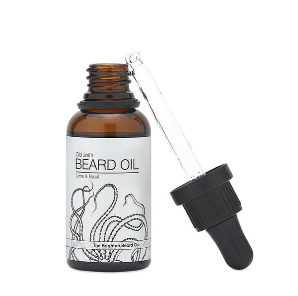 he Brighton Beard Company Old Joll's Lime & Basil Beard Oil