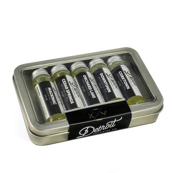 Detroit Grooming Co Beard Oil Sampler Kit