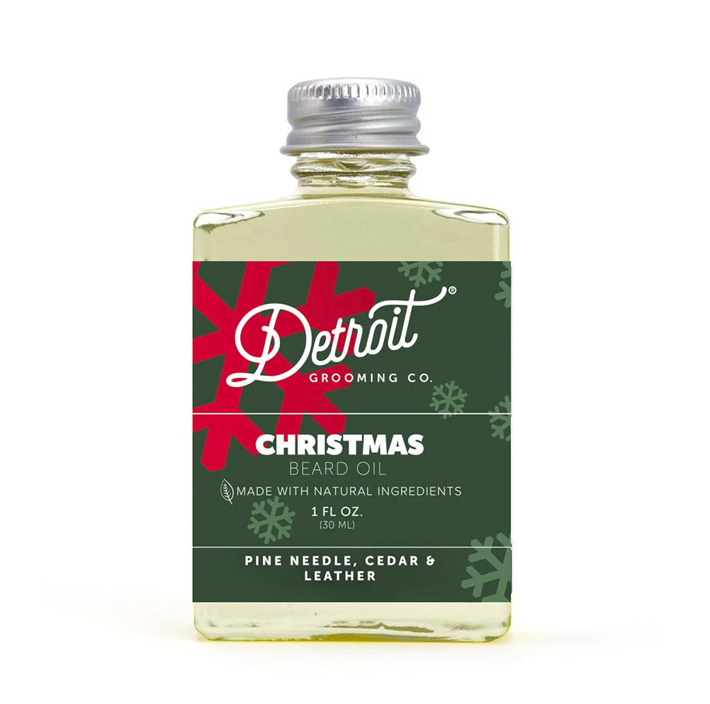Detroit Grooming Co Christmas Beard Oil 