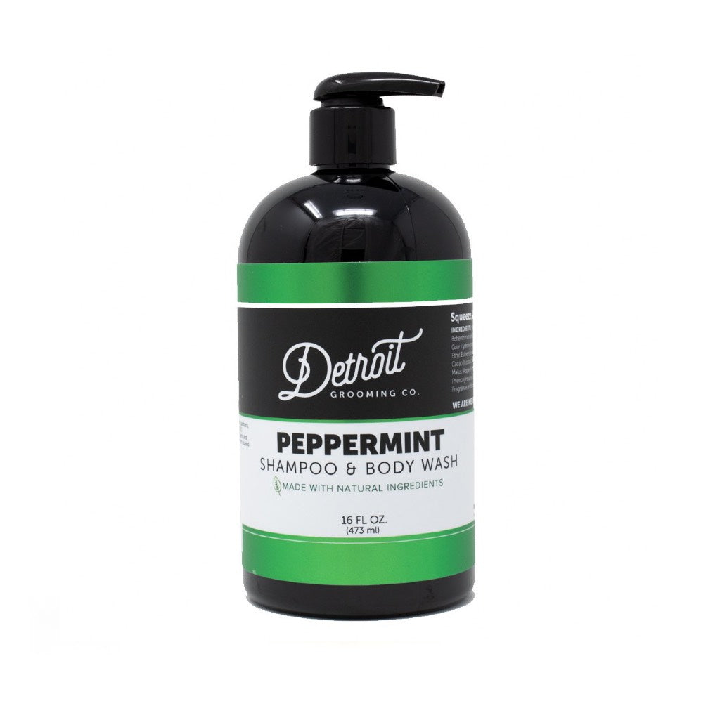 Detroit Grooming Co Peppermint Shampoo & Body Wash
