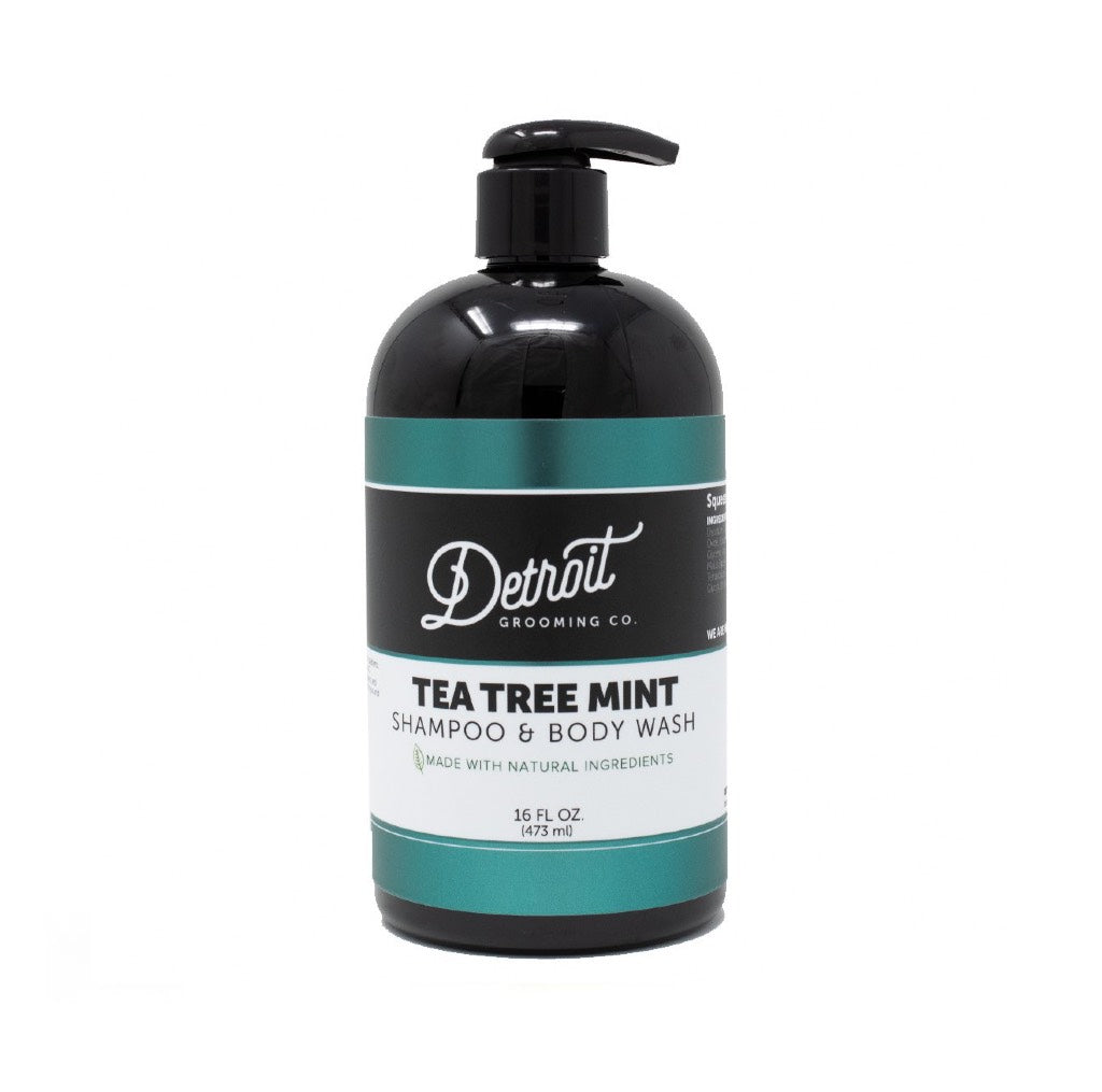 Detroit Grooming Co Tea Tree Shampoo & Body Wash 