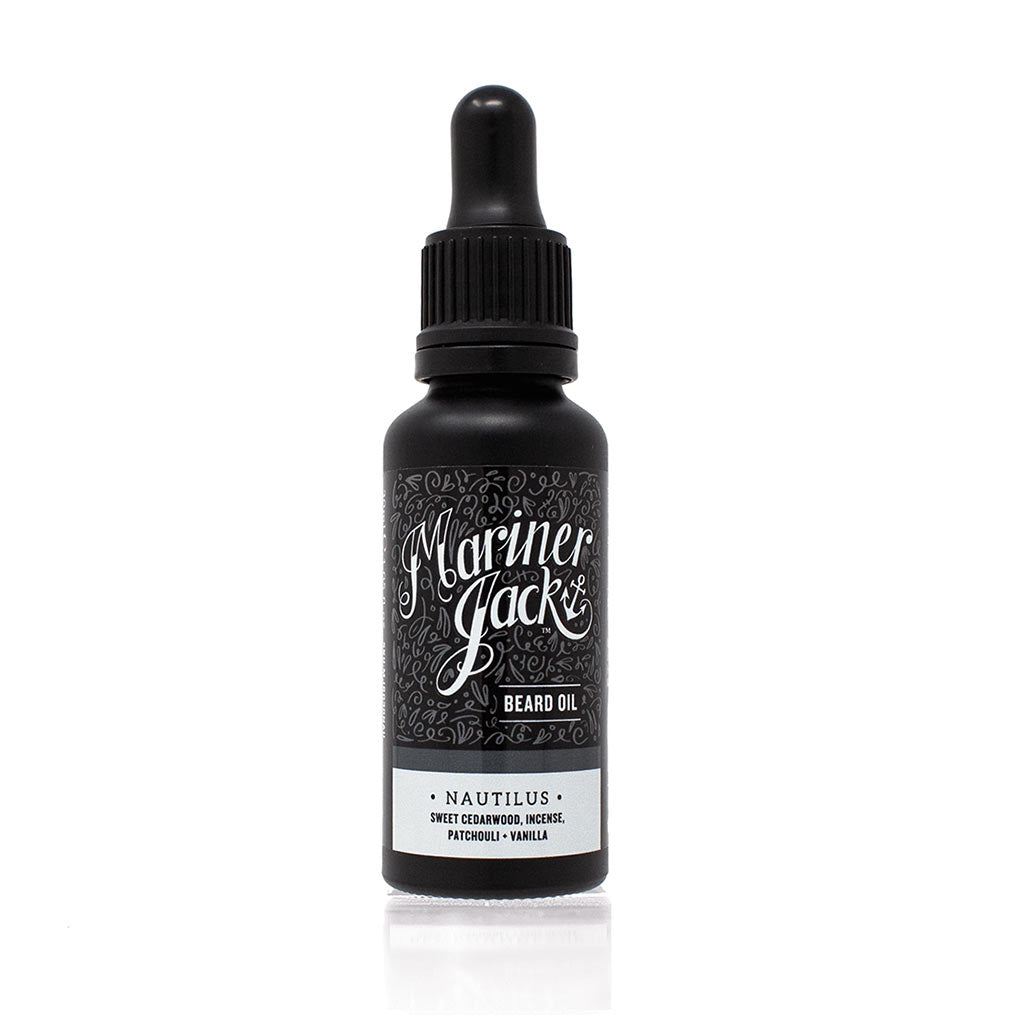 Mariner Jack, Nautilus Beard Oil - Cedarwood, Incense, Patchouli & Vanilla